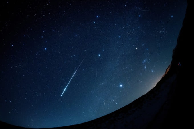 ふたご座流星群 見れる場所