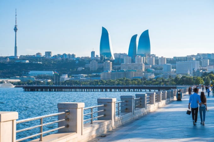 バクー・ブールバール（国立海岸公園）アゼルバイジャン