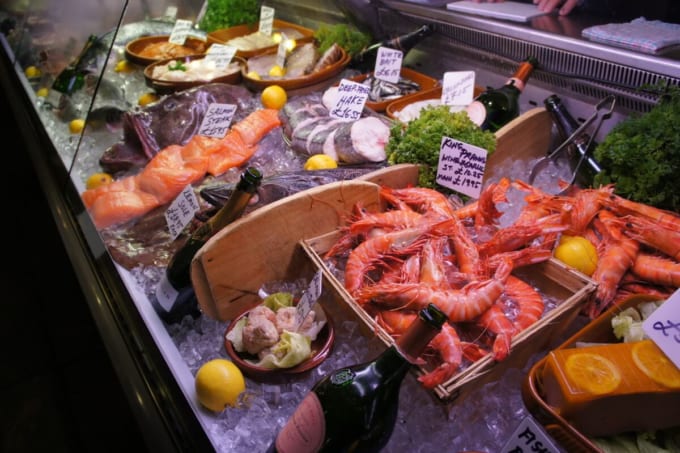 カーディフ・マーケット（ウェールズ・カーディフ）