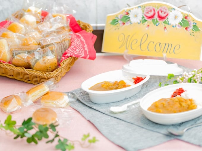 東横イン北九州空港の夕食のカレー