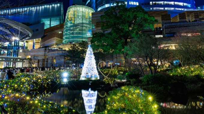 毛利庭園イルミネーション