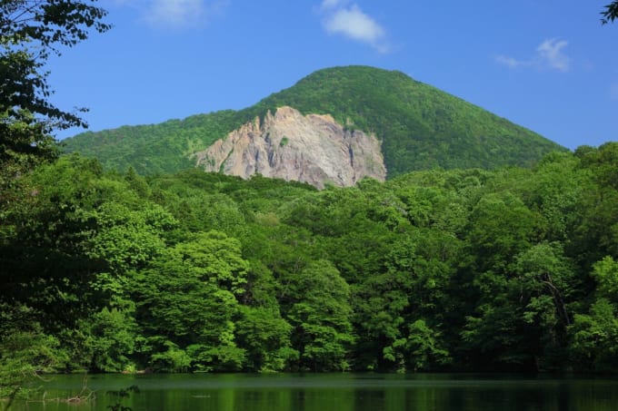 白神山地　崩山