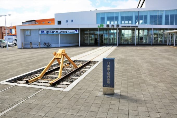 JR稚内駅の最北端の線路
