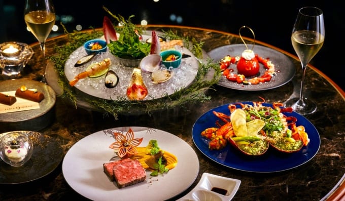 品川プリンスホテル［DINING & BAR TABLE 9 TOKYO］クリスマスディナー［GRILL & STEAK］ヴィーヴォ