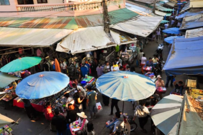 メーサイ市場（チェンライ）