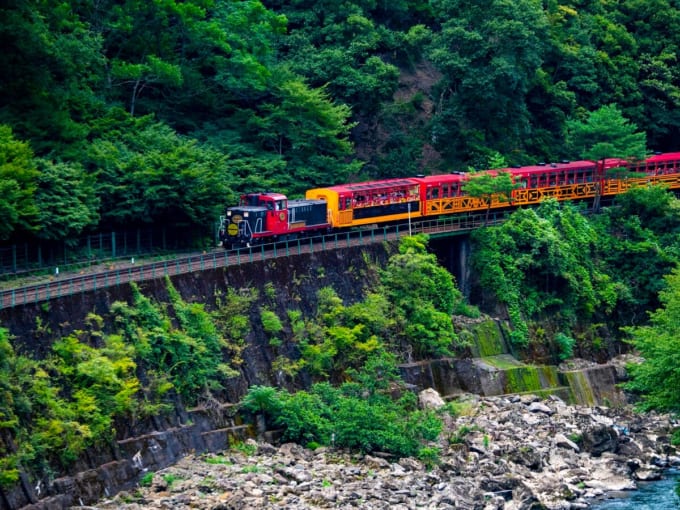 嵯峨野トロッコ列車