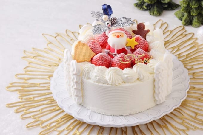 ホテル日航大阪の2024年クリスマスケーキ「クリスマスショート」