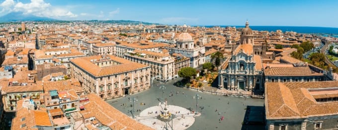 カターニア（イタリア・シチリア島）