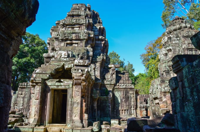 トンレバティ寺院／ワットタプローム（プノンペン）