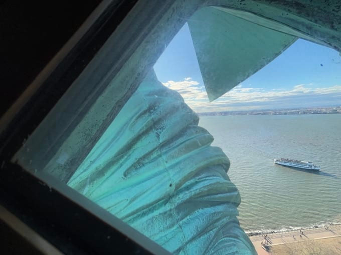 自由の女神像　王冠展望台（ニューヨークの世界遺産）