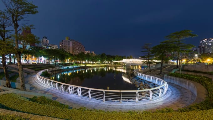 愛河の心（台湾・高雄）