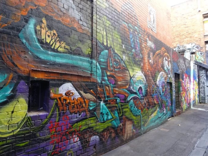 メルボルン ストリートアート