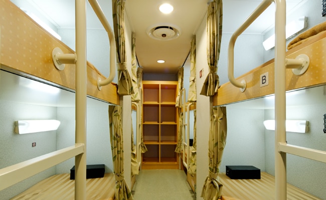 マルエーフェリーの客室、2等洋室