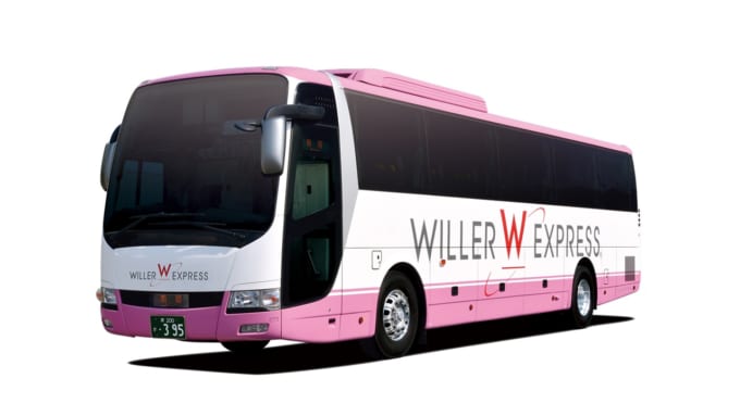 WILLERのバス外観