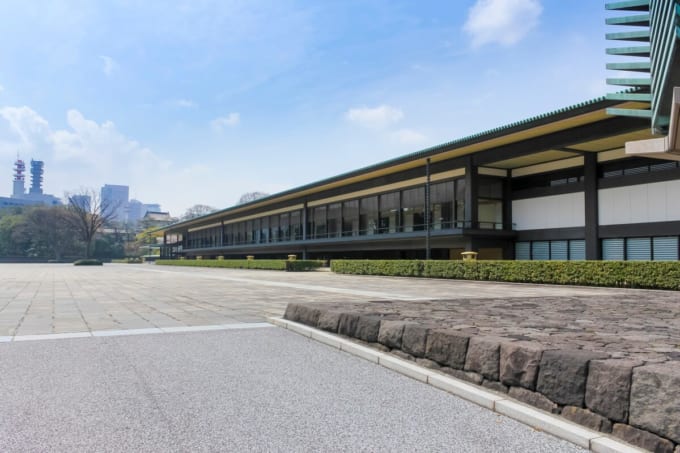 皇居一般参観　宮殿（長和殿）