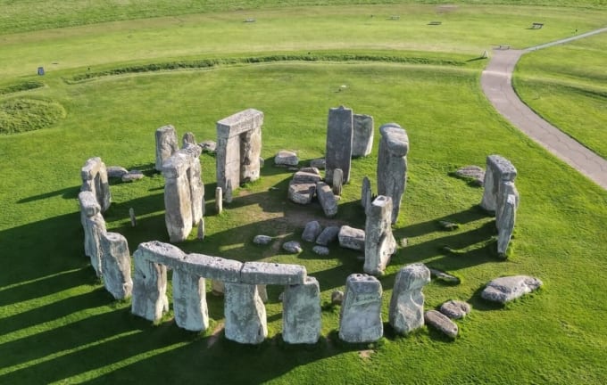 ストーンヘンジ（ソールズベリー）イギリスの世界遺産