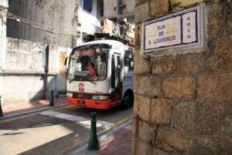 マカオの路線バス
