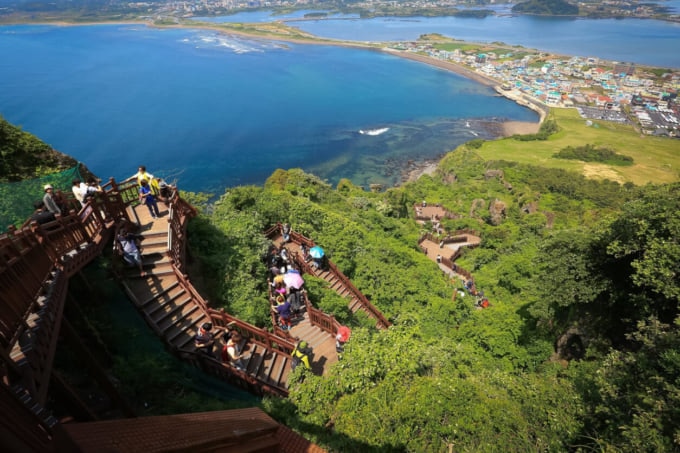 済州島　城山日出峰