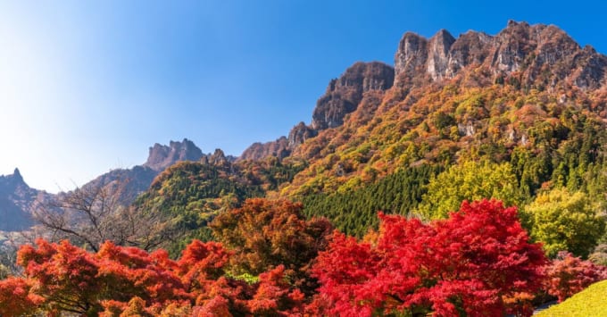 妙義山（群馬県安中市）