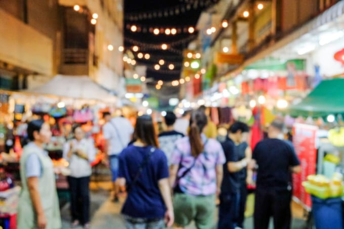 チェンライ・ナイトバザール（タイ）