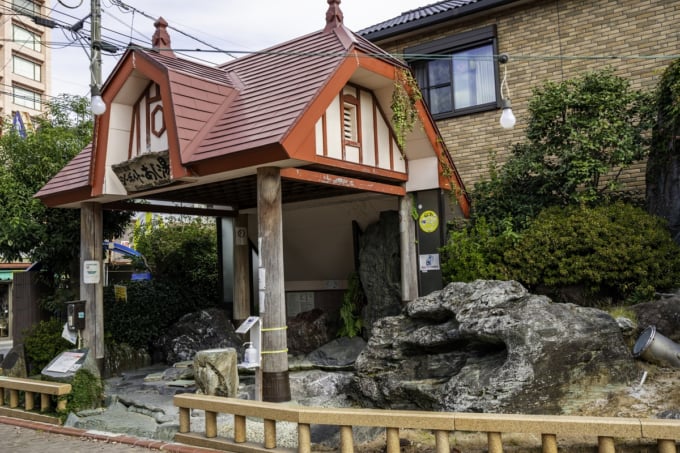 嬉野温泉のシーボルトのあし湯