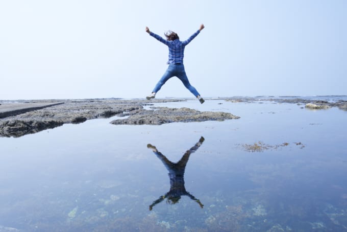 新潟のウユニ塩湖　万畳敷