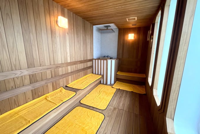 新日本海フェリー「けやき」のサウナ