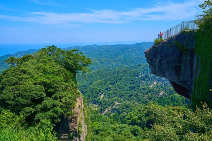 鋸山・地獄のぞき（日本寺）