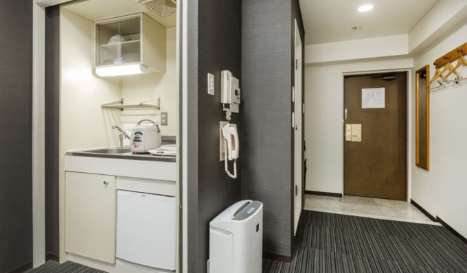 ホテルマイステイズ大手前　客室のミニキッチン