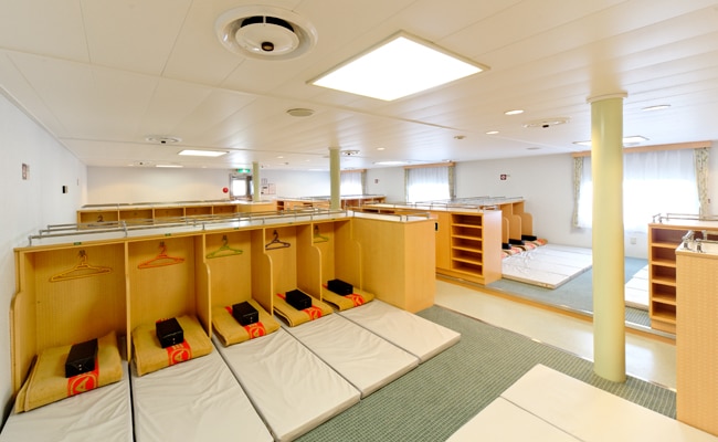 マルエーフェリーの客室、2等和室
