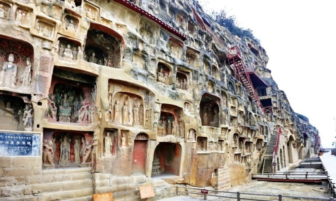 广元千佛崖摩崖造像