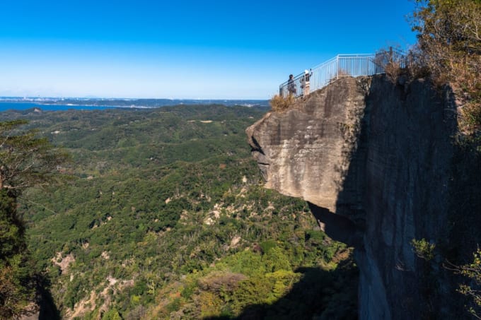 鋸山日本寺　瑠璃光展望台（千葉県鋸南町）