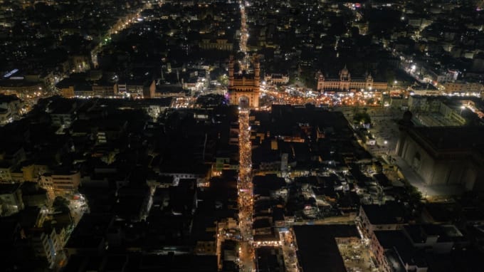 チャール・ミナール［インド・ハイデラバード］