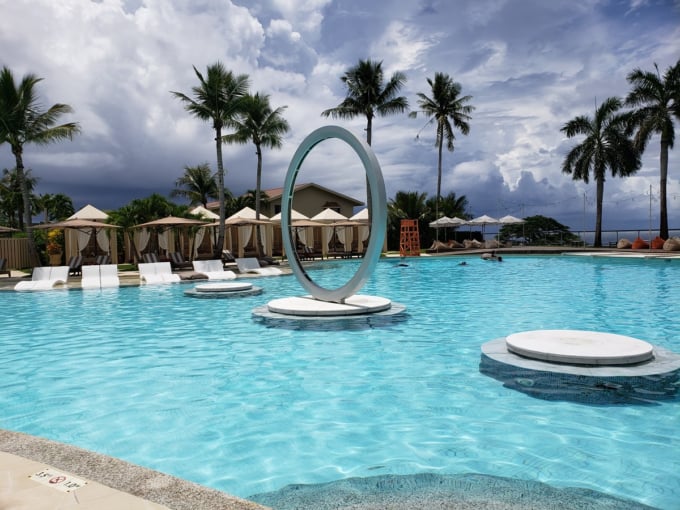 コーラルオーシャンリゾートのプール