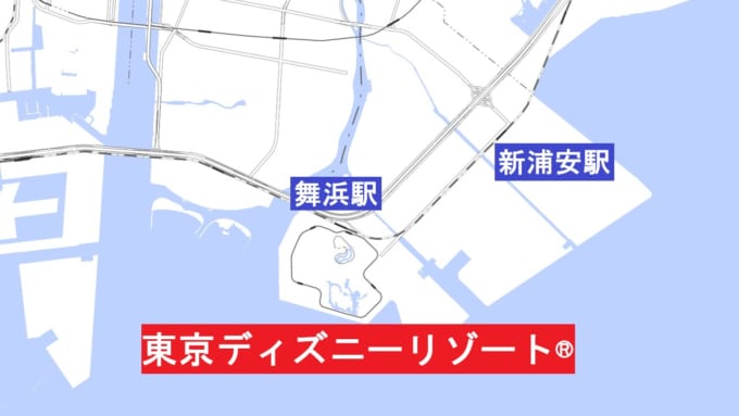 東京ディズニーリゾート®の地図