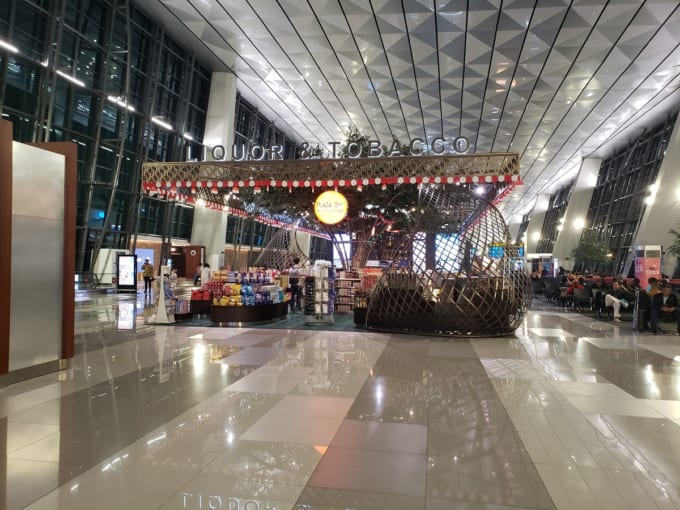 スカルノ・ハッタ空港の免税店