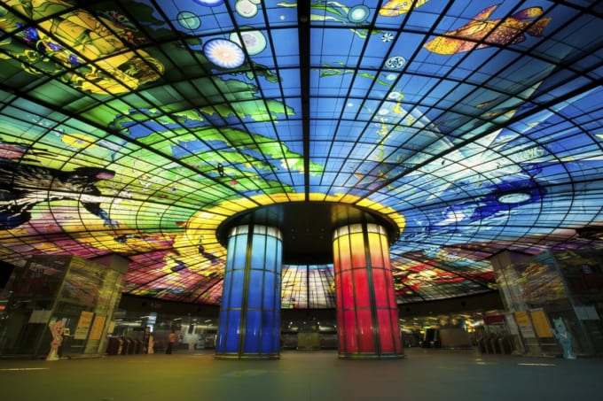 美麗島駅（台湾・高雄）