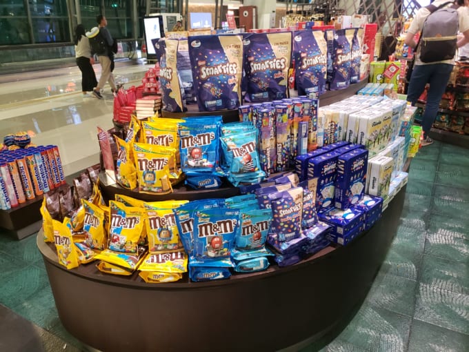 ジャカルタ、スカルノ・ハッタ空港の免税店