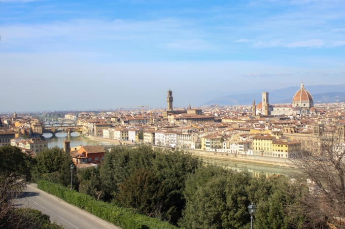 ミケランジェロ広場 行き方