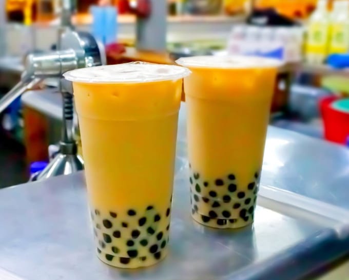 タピオカドリンク（台湾の夜市）