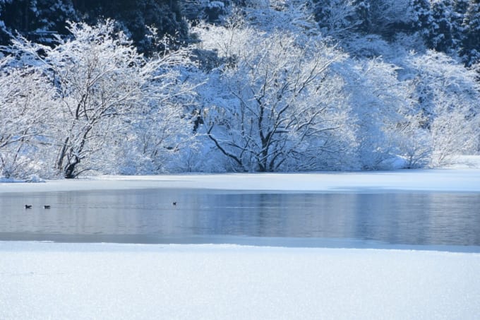 余呉湖（滋賀県長浜市）