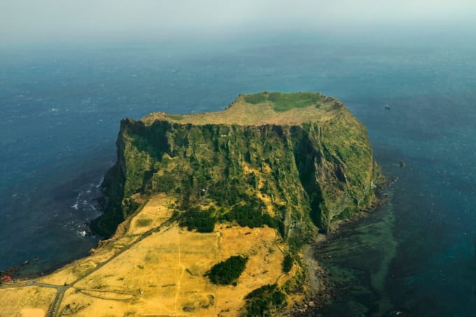 済州島　城山日出峰【韓国の世界遺産】