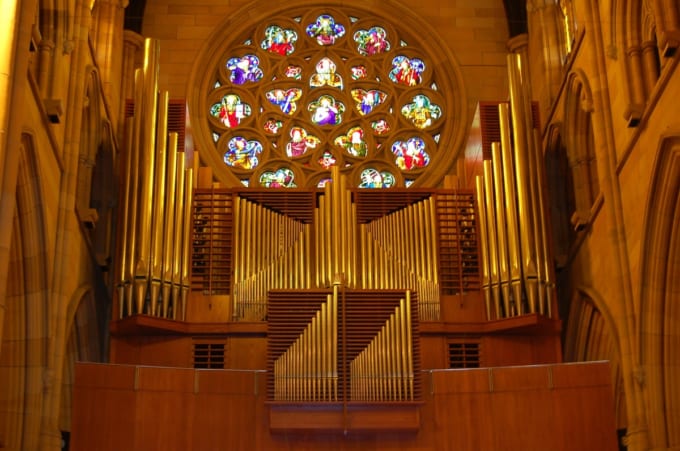 St Mary's Cathedral　パイプオルガン