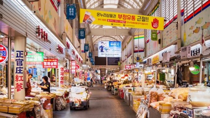 東大門市場（トンデムンシジャン）