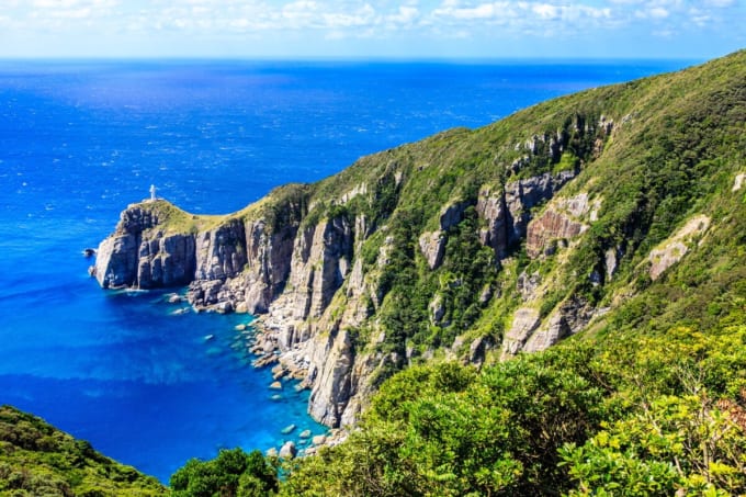 福江島の大瀬崎断崖（長崎県・五島列島）