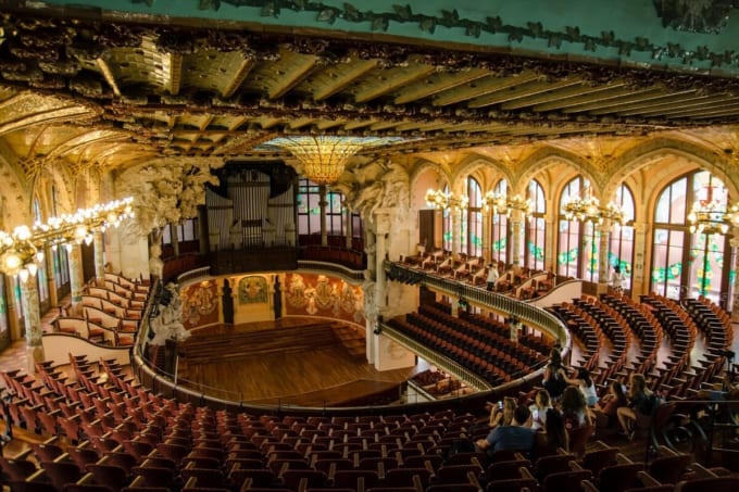 カタルーニャ音楽堂（バルセロナ世界遺産）