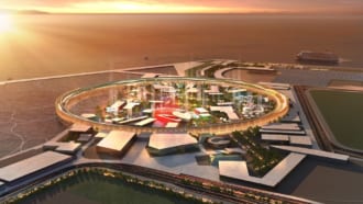 大阪・関西万博の全景