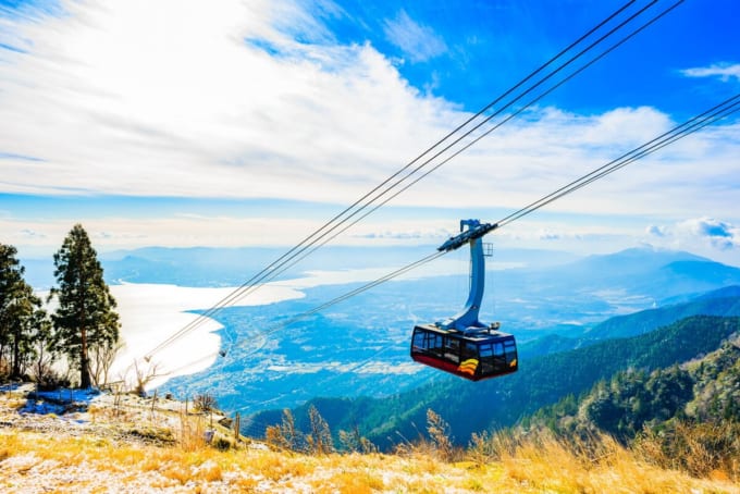 びわ湖バレイ　ロープウェイ（滋賀県）