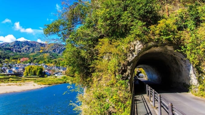 青の洞門（中津市）