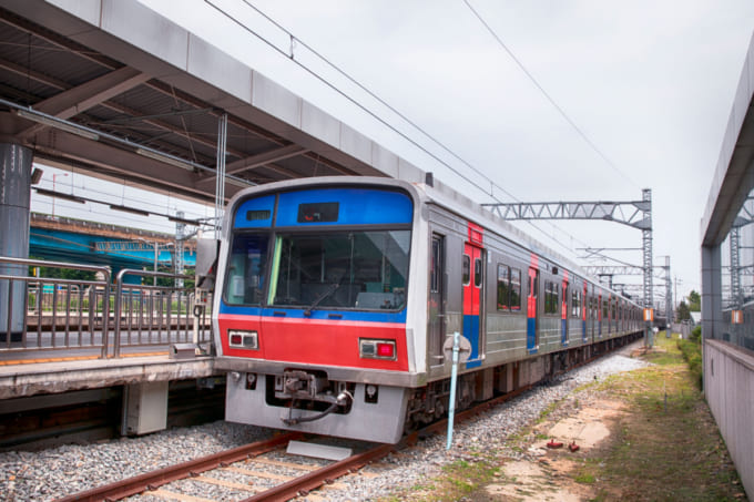 韓国の電車